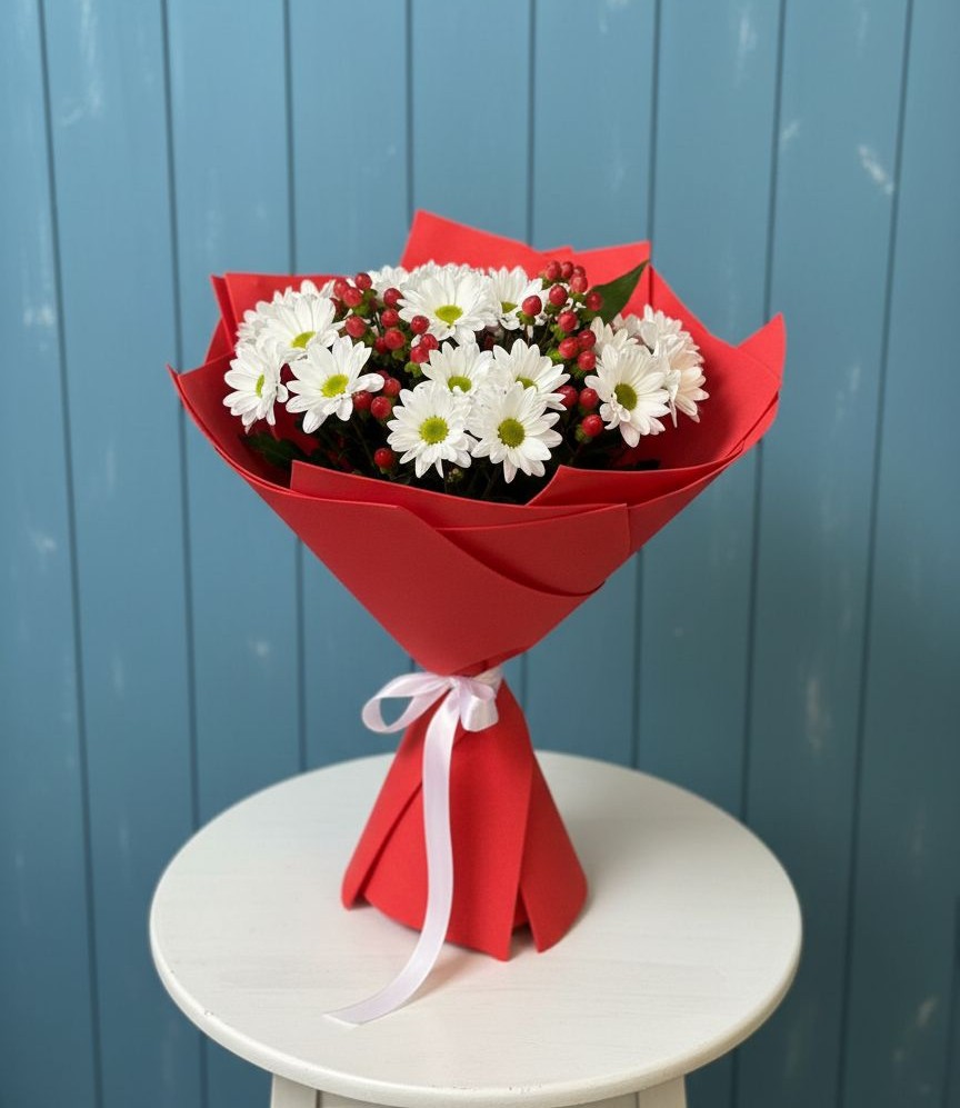 Букет цветов из: Хризантемы в Тогуре