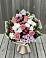 Букет цветов из: Альстромерии, Гвоздики, Розы и Хризантемы в Тогуре