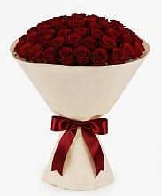 Букет 101 Бордовая роза Блэк Бакарра в Тогуре