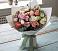 Букет цветов из: Розы, Лизиантусы и Гвоздики в Тогуре