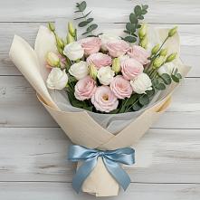 Букет цветов из:  Лизиантусы #REPLACE_PRED# Тогуре