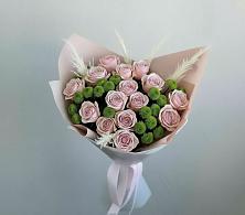 Букет цветов из:  Розы и Хризантемы в Тогуре