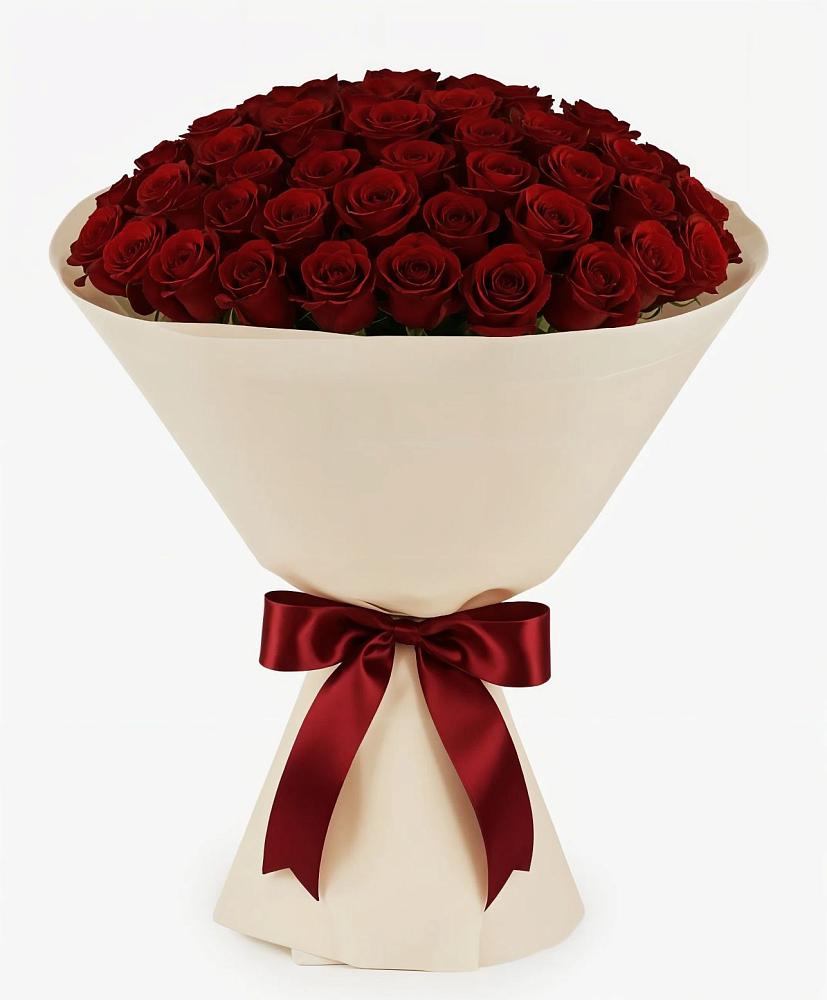 Букет 101 Бордовая роза Блэк Бакарра в Тогуре